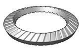 회오리 와셔 (STEEL / BLACK)